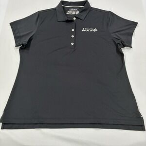 New NWOT Women's DARK BLUE Peter‎ Millar Golf Polo MSRP $90 SIZE LARGE L ATLANTA